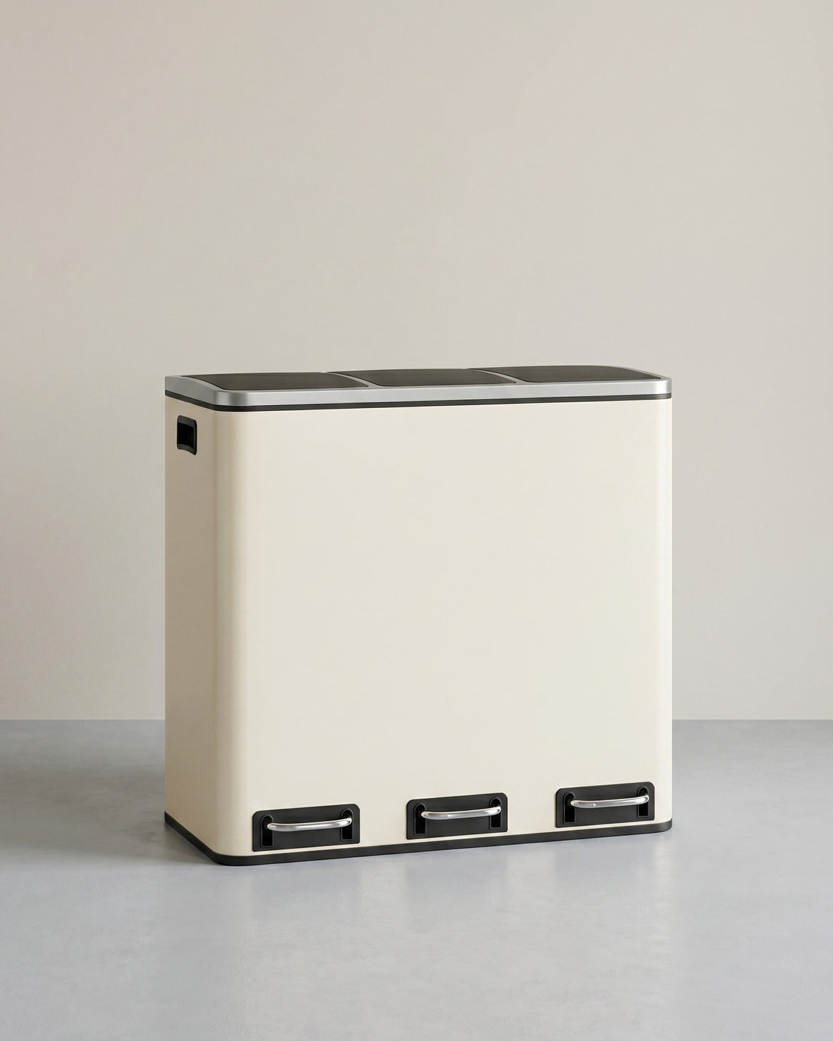 54L Abfalleimer - 3-Fach Abfalleimer - Treteimer - Abfalleimer 3 x 18L