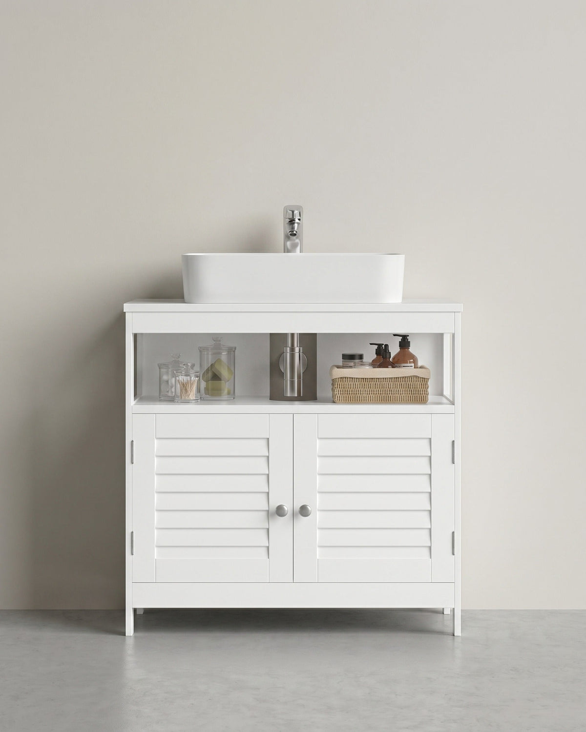 Waschbeckenschrank - Badezimmerschrank - Schrank unter Waschbecken