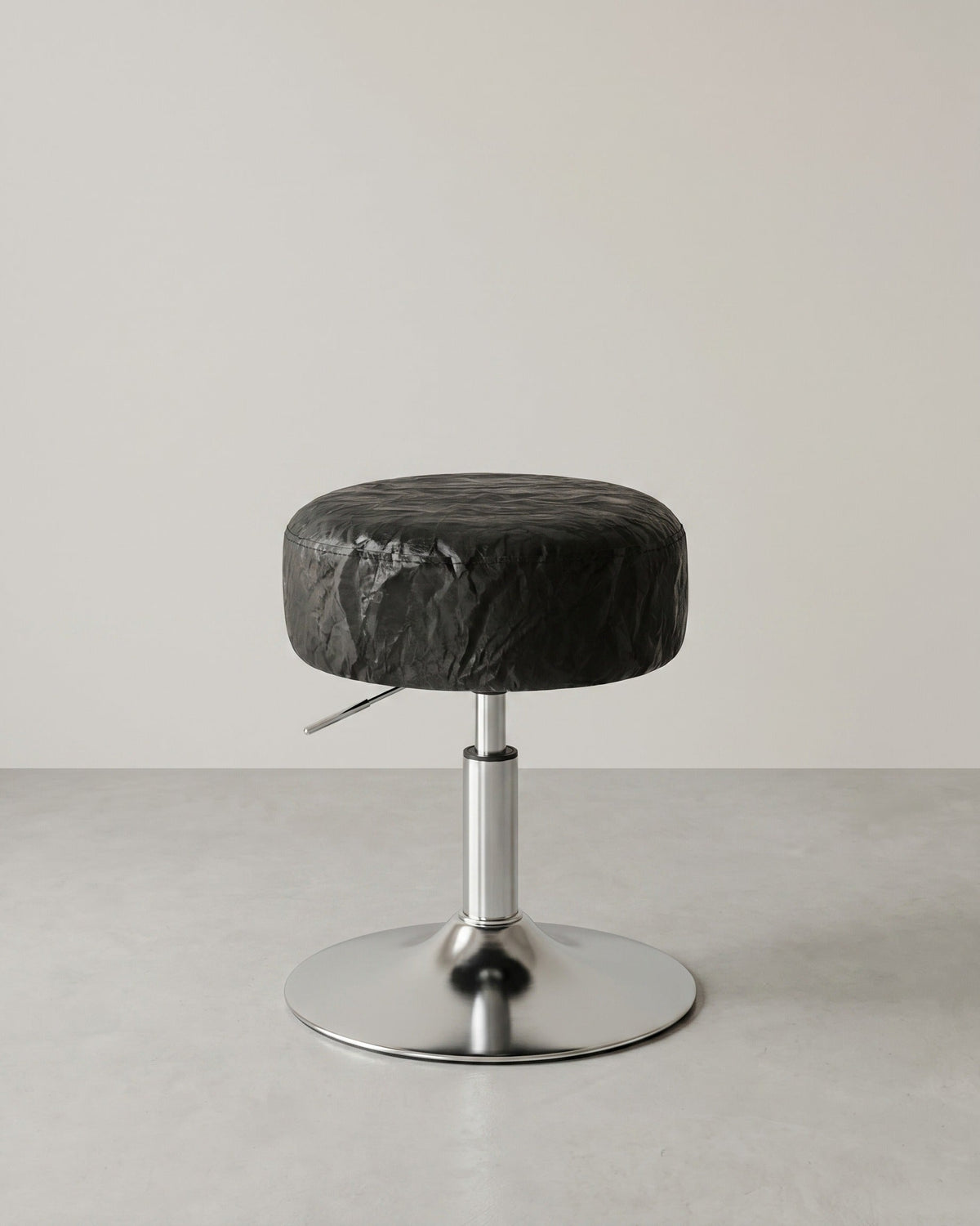 Schminkhocker drehbar – höhenverstellbar – 360° – PU mit Gletschermuster – Frisierhocker bis 120 kg