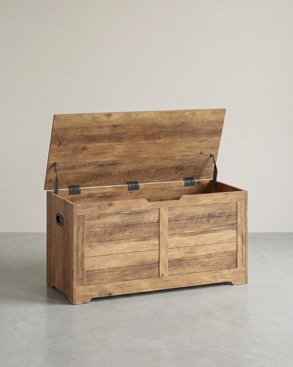 Aufbewahrungsbank mit Deckel – Schuhbank – Sitzbank mit hoher Tragkraft – Für Flur, Schlafzimmer oder Wohnzimmer