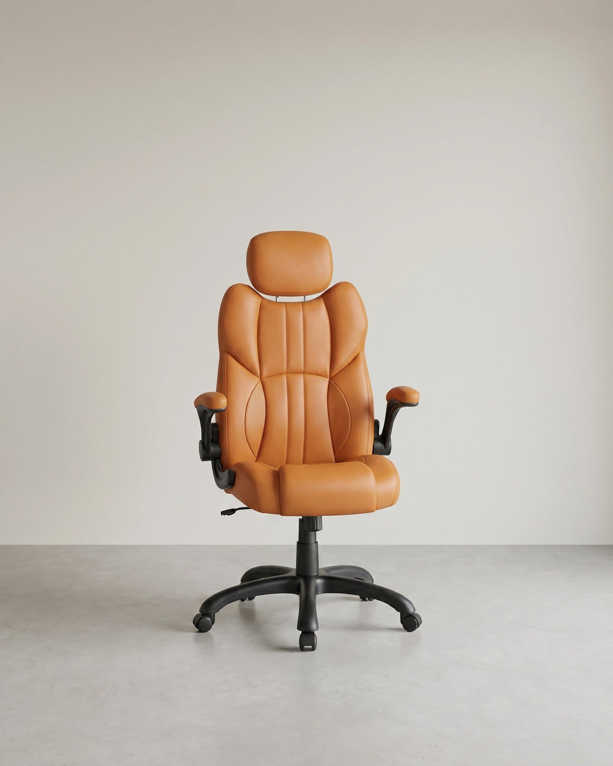 Ergonomischer Regiestuhl - Bürostuhl Leder - Belastbar bis 150 kg