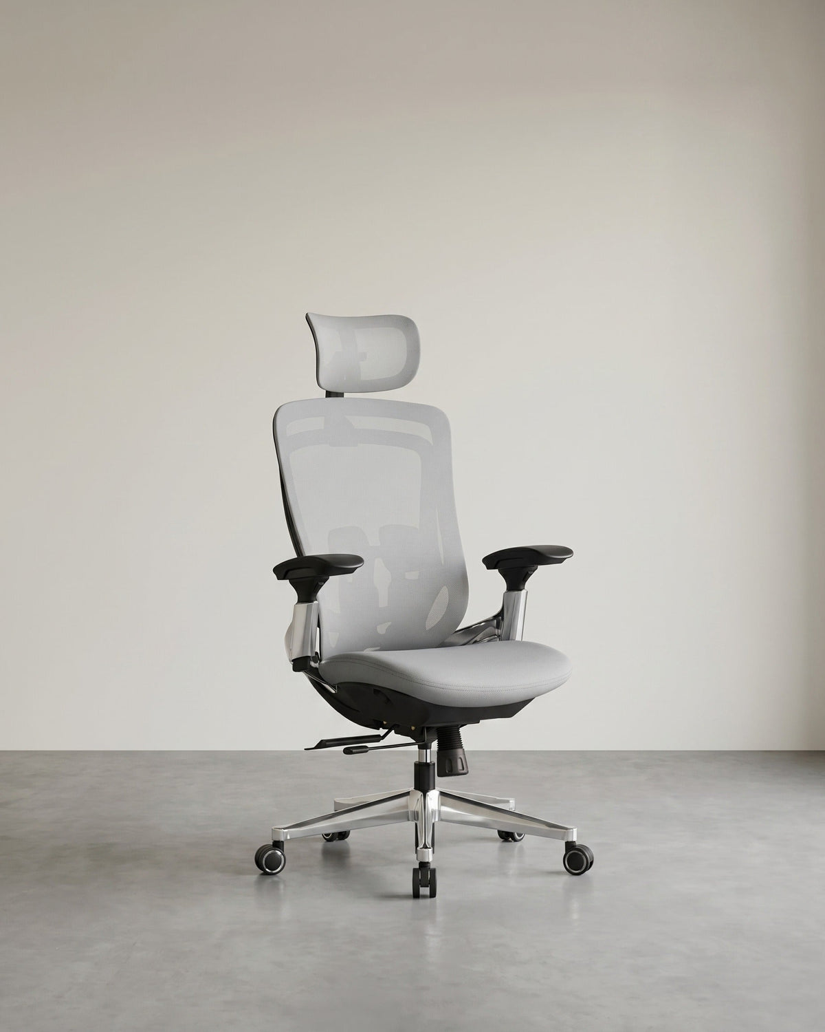 Ergonomischer Bürostuhl Ergo Elite 2.0 – stufenlos verstellbar – 6-teilige TPR-Lendenwirbelstütze – Tragkraft bis 150 kg