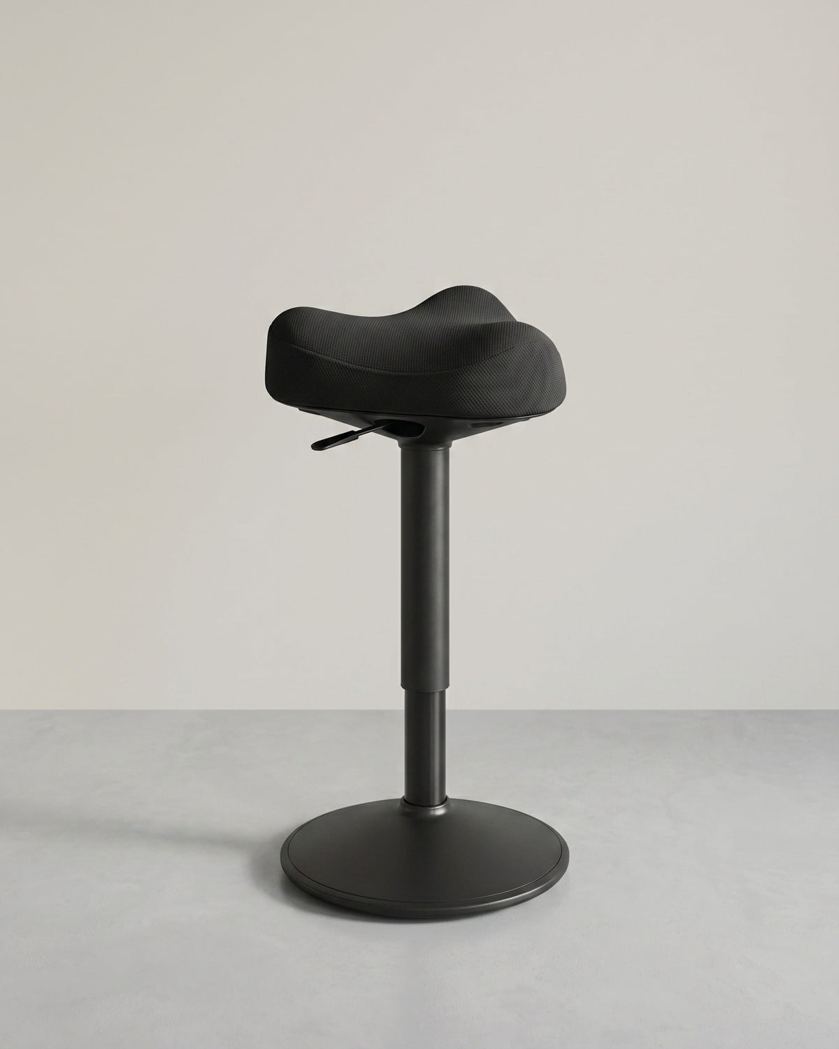 Ergonomischer Sattelhocker – Verstellbares Stahlgestell – Bequemer und aktiver Sitzkomfort