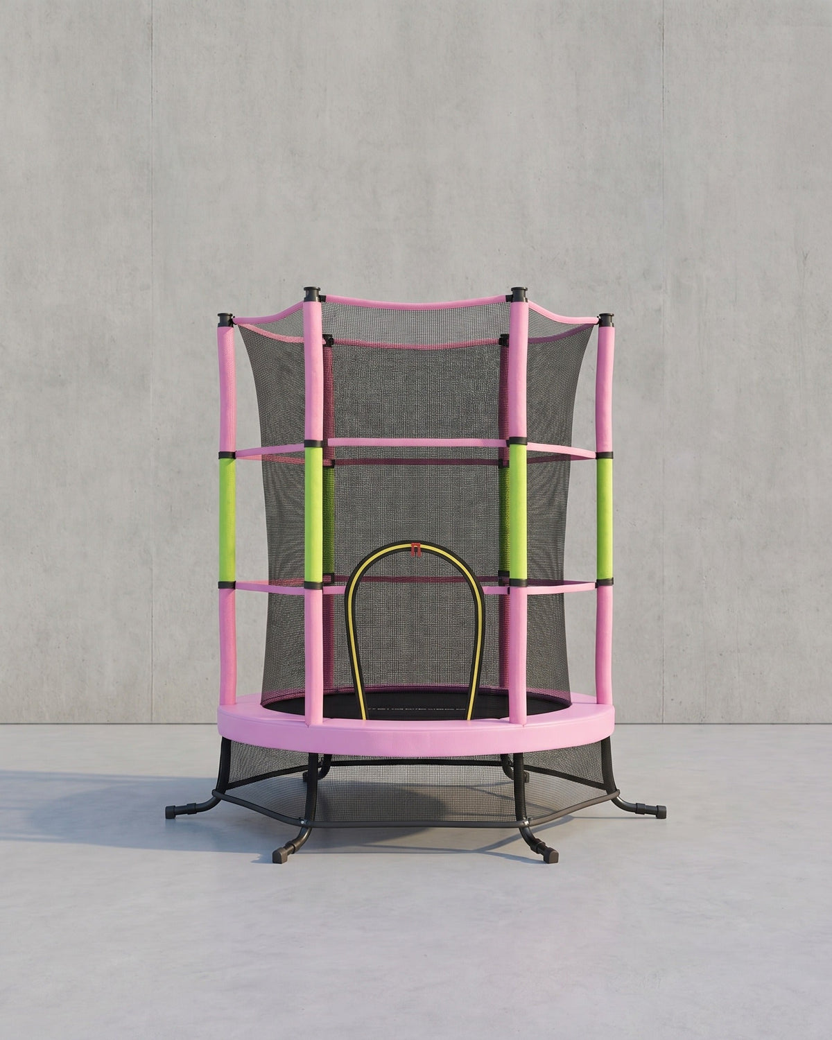 Kindertrampolin 174 cm - Mit Sicherheitsnetz Und Randabdeckung - Für Garten Und Innenbereich