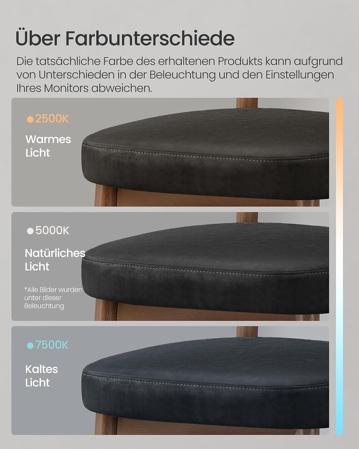 2er-Set Barhocker Mit Rückenlehne - PU-Leder Mit Massiven Holzbeinen - Extra Dickes Sitzkissen