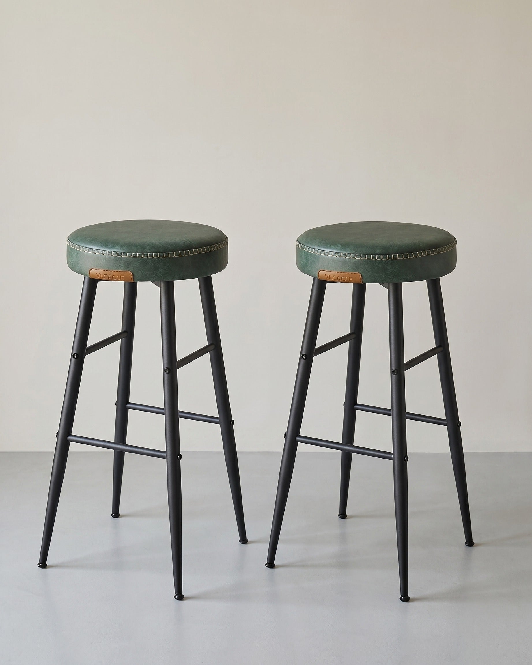 2er-Set Barhocker – Luxus-Küchenstühle – Verstellbare Beine