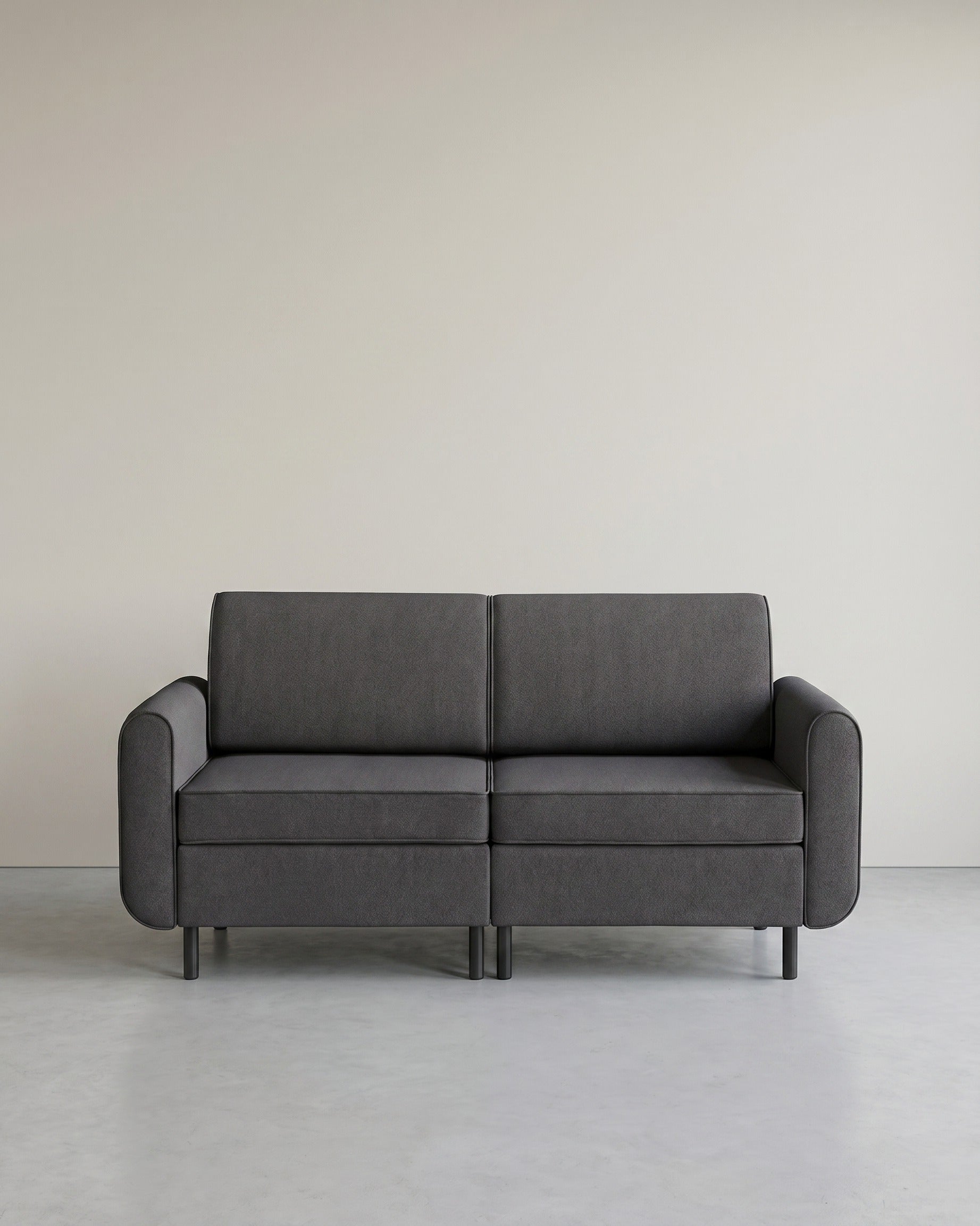 Modulares Sofa – Bouclé-Sofa-Set – verstellbar