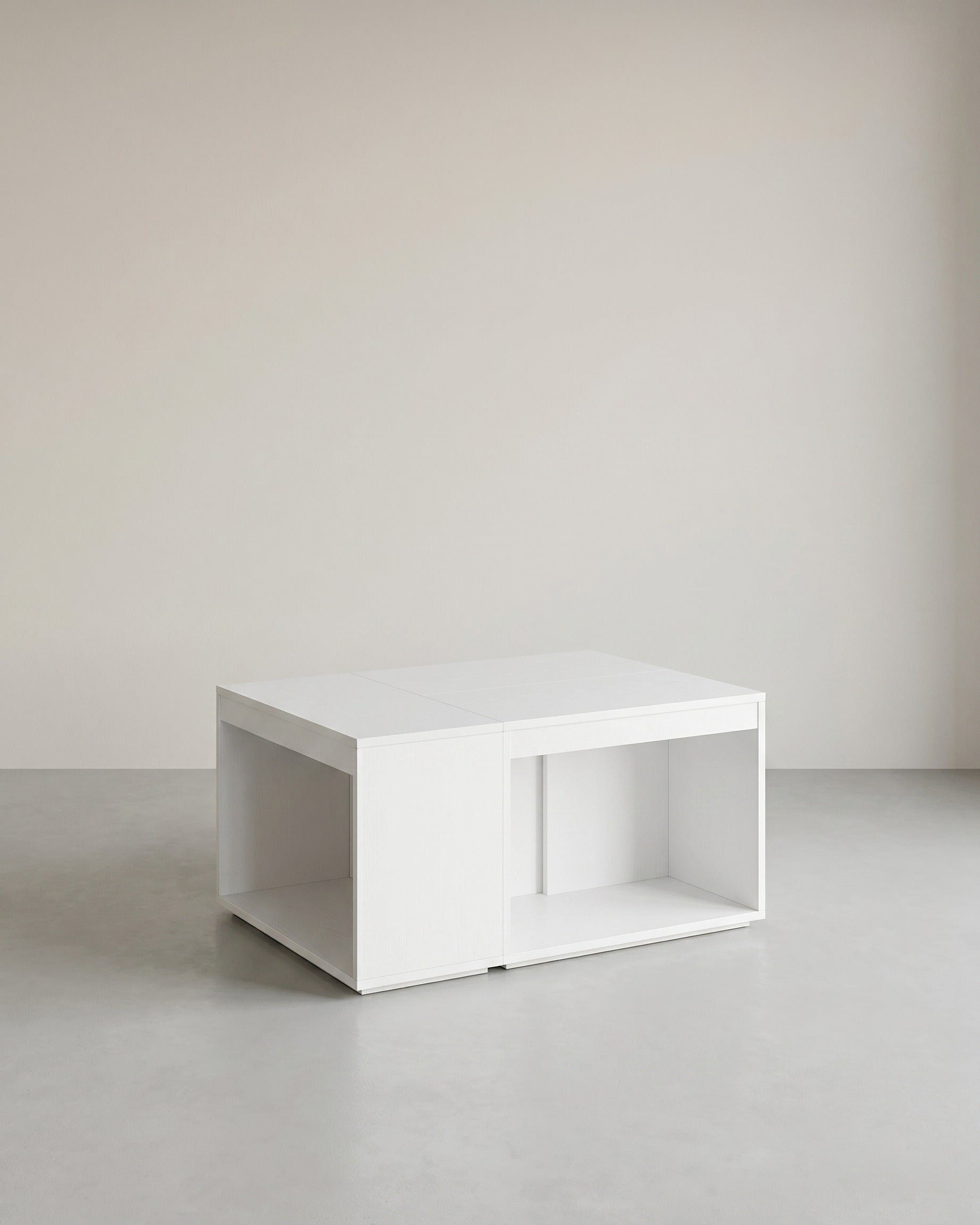 3-teiliges Couchtisch-Set – Moderne Beistelltische – Flexible Kombinationsmöglichkeiten – Mit zusätzlichem Stauraum – Holzoptik