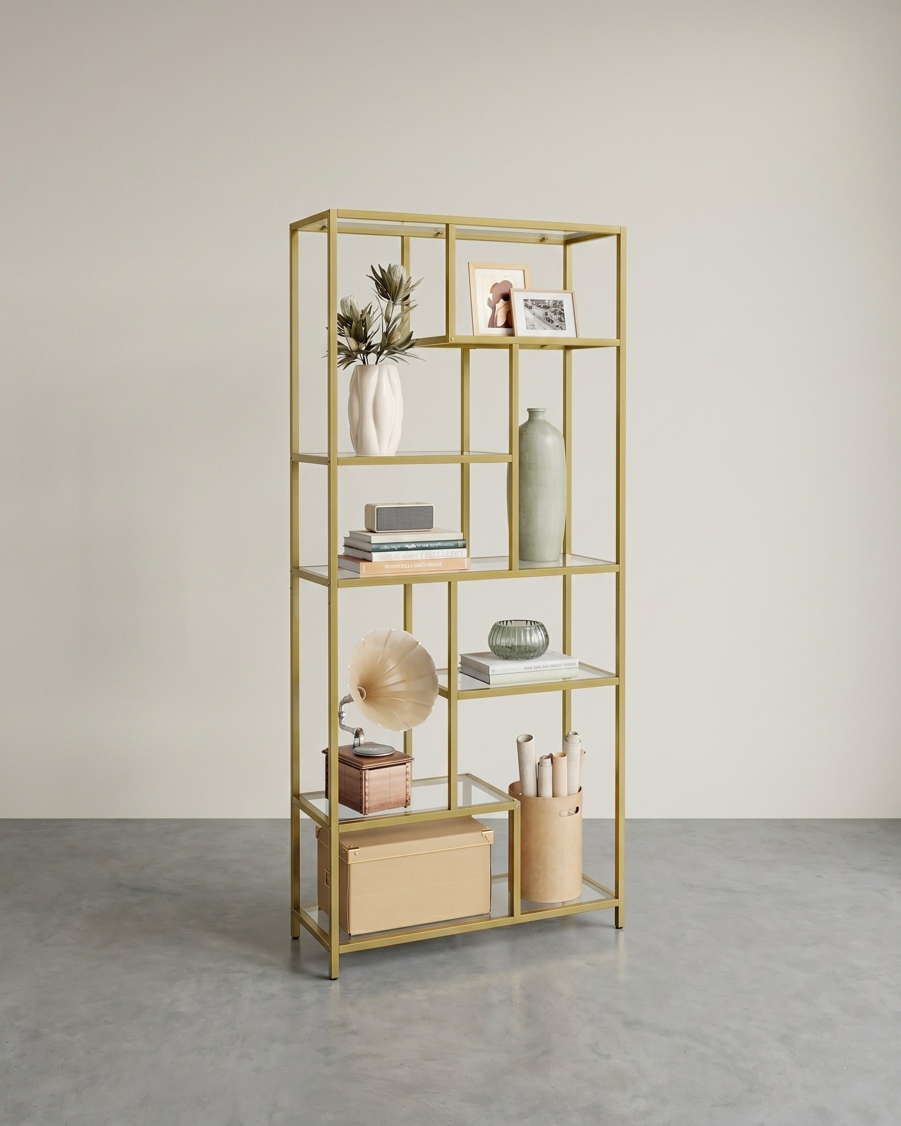 Standschrank 6 Ebenen – modernes Design – stilvoll & funktional