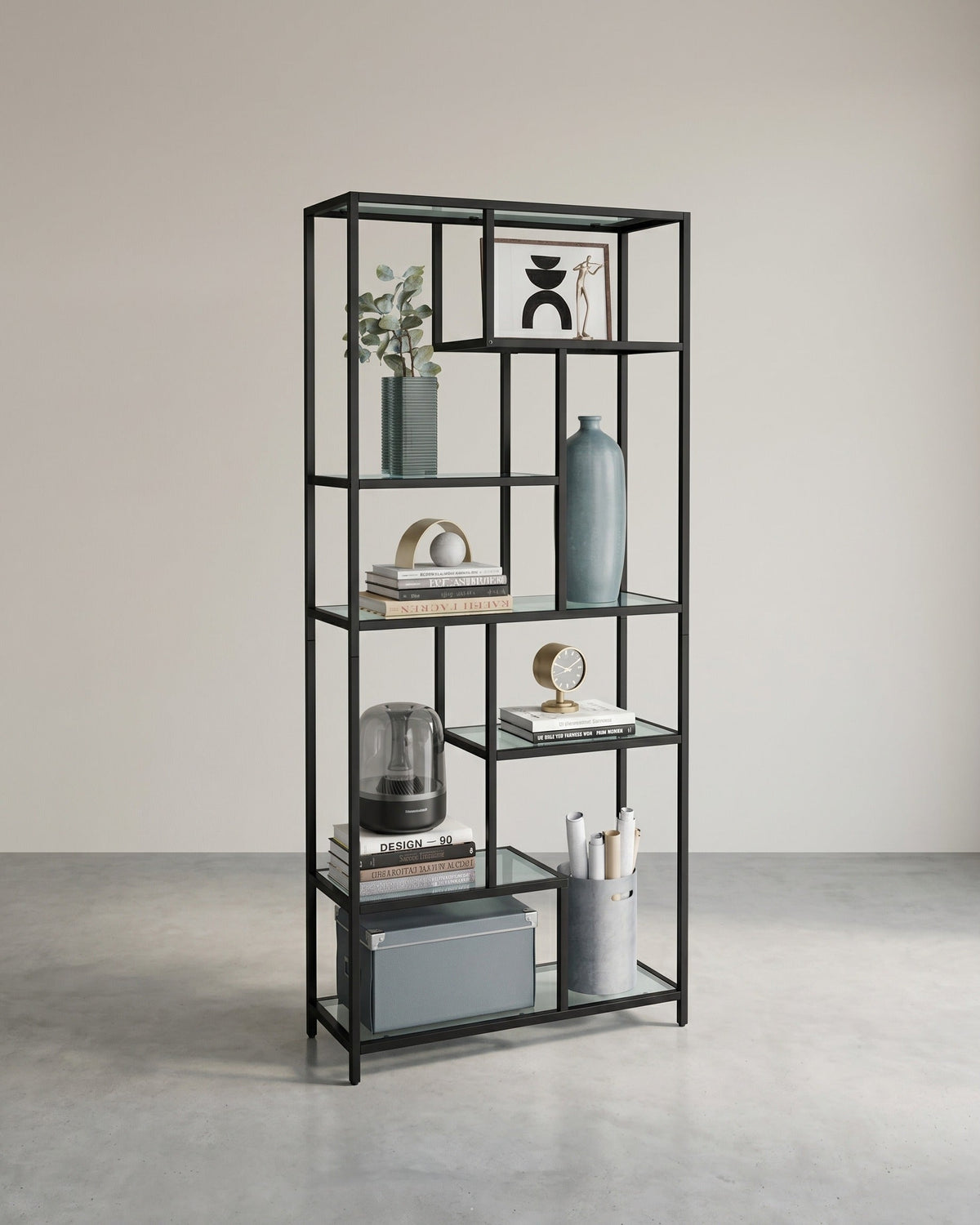 Standschrank 6 Ebenen – modernes Design – stilvoll & funktional