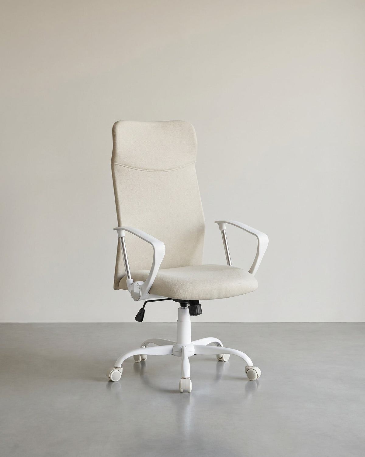 Ergonomischer Bürostuhl – bequeme Stoffpolsterung – verstellbar