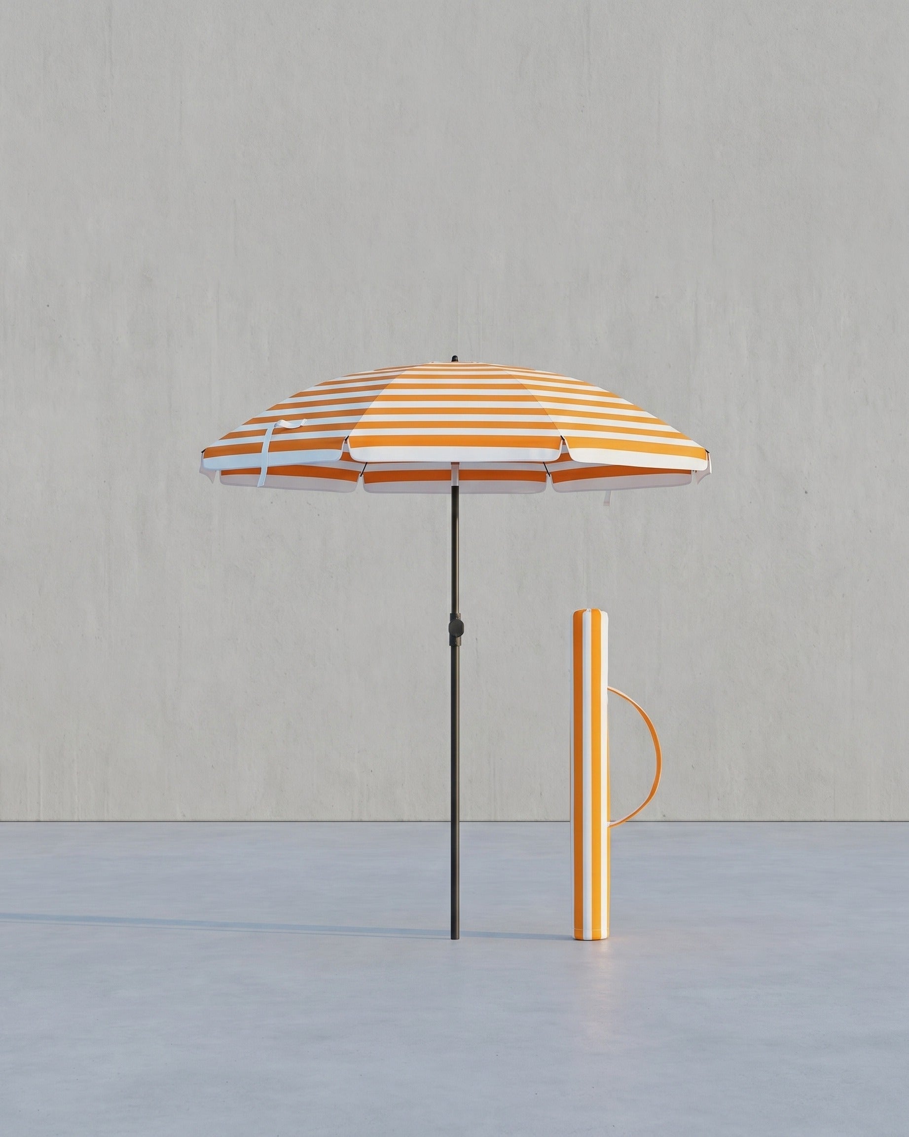 Gartenschirm Ø 160 / 200 cm – Neigbar – Höhenverstellbar – UPF 50+ – Mit Tragetasche – Ohne Ständer