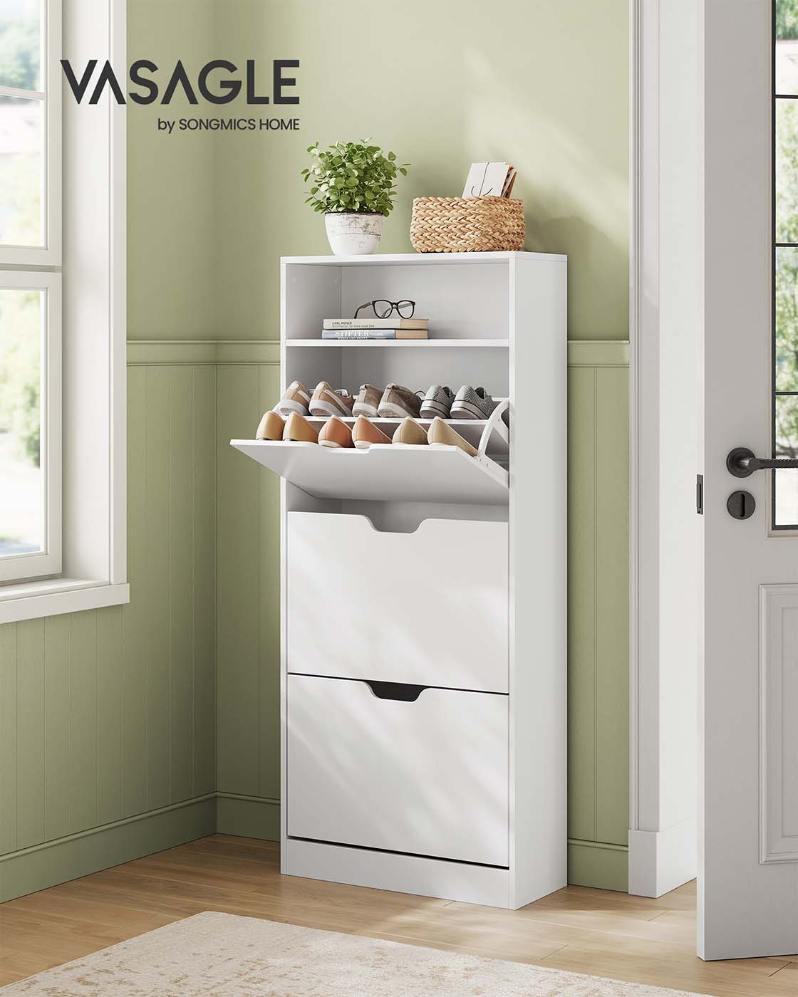 Schuhschrank hoch – vielseitig – stilvolles Design