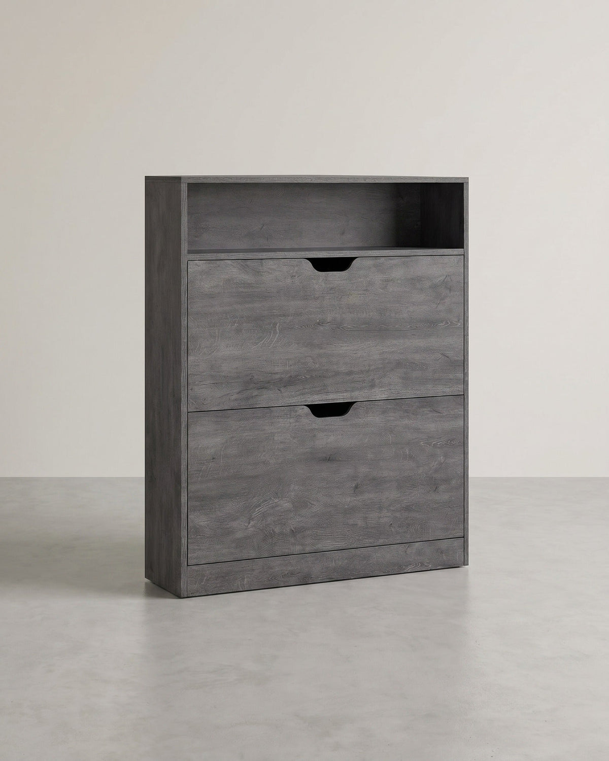 Schuhschrank – Platzsparendes Design – Für 11–16 Paar Schuhe – Verstellbare Aufteilung – 80 cm breit