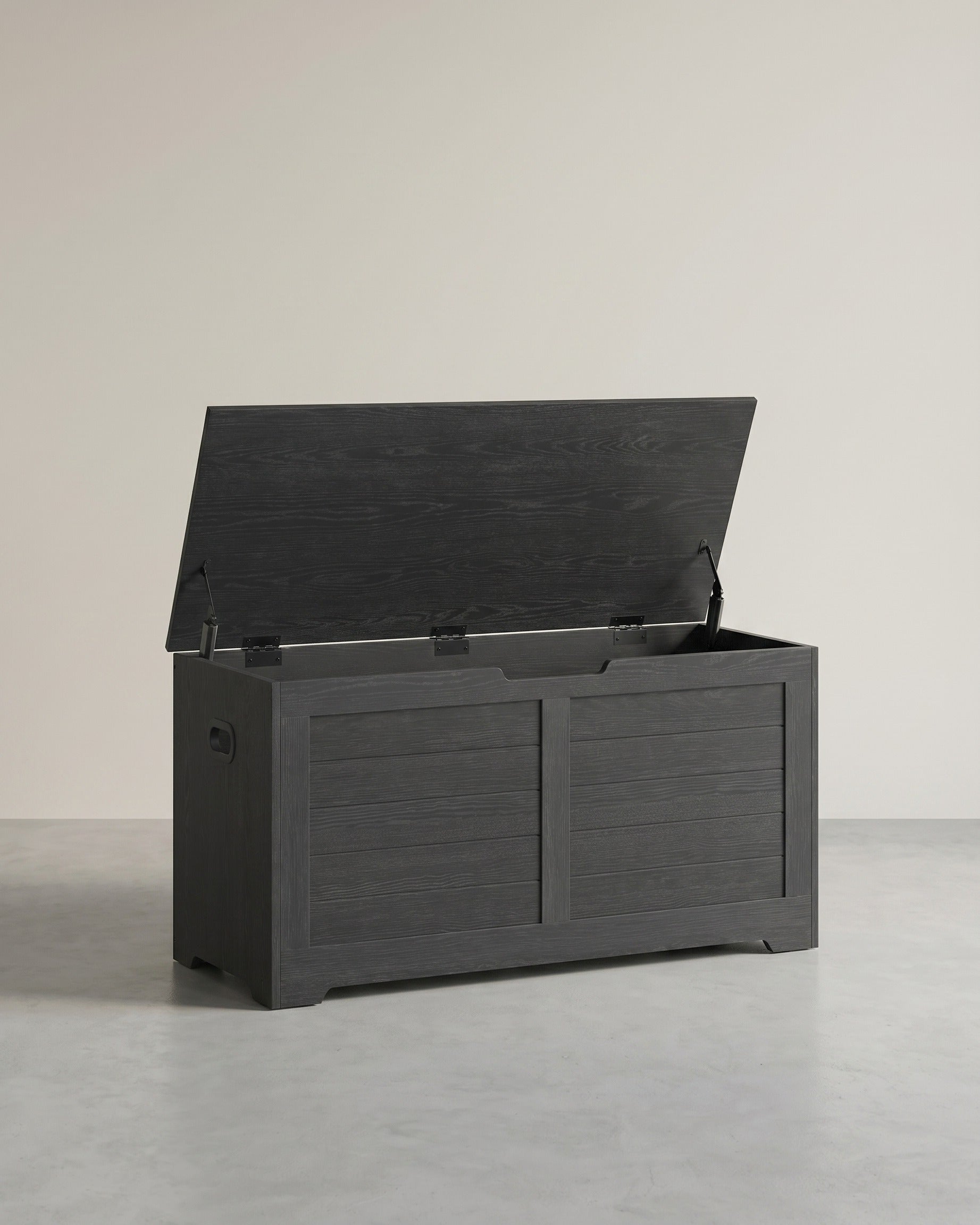 Aufbewahrungsbank mit Deckel – Schuhbank – Sitzbank mit hoher Tragkraft – Für Flur, Schlafzimmer oder Wohnzimmer