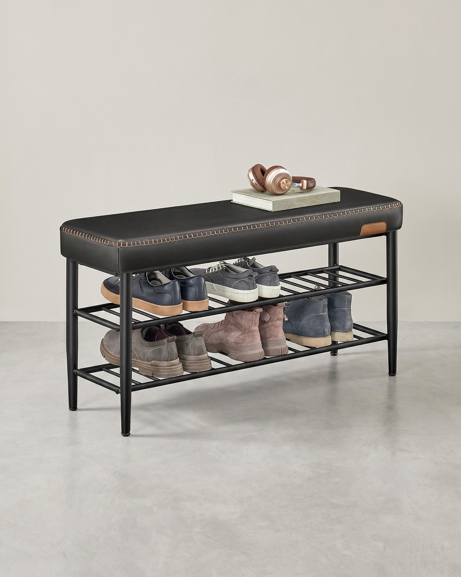 Luxus Schuhbank - Polstersofa mit Stauraum