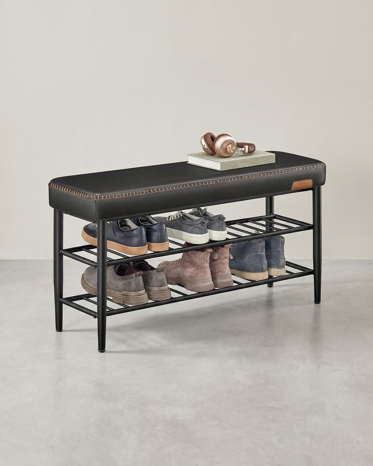 Luxus Schuhbank - Polstersofa mit Stauraum