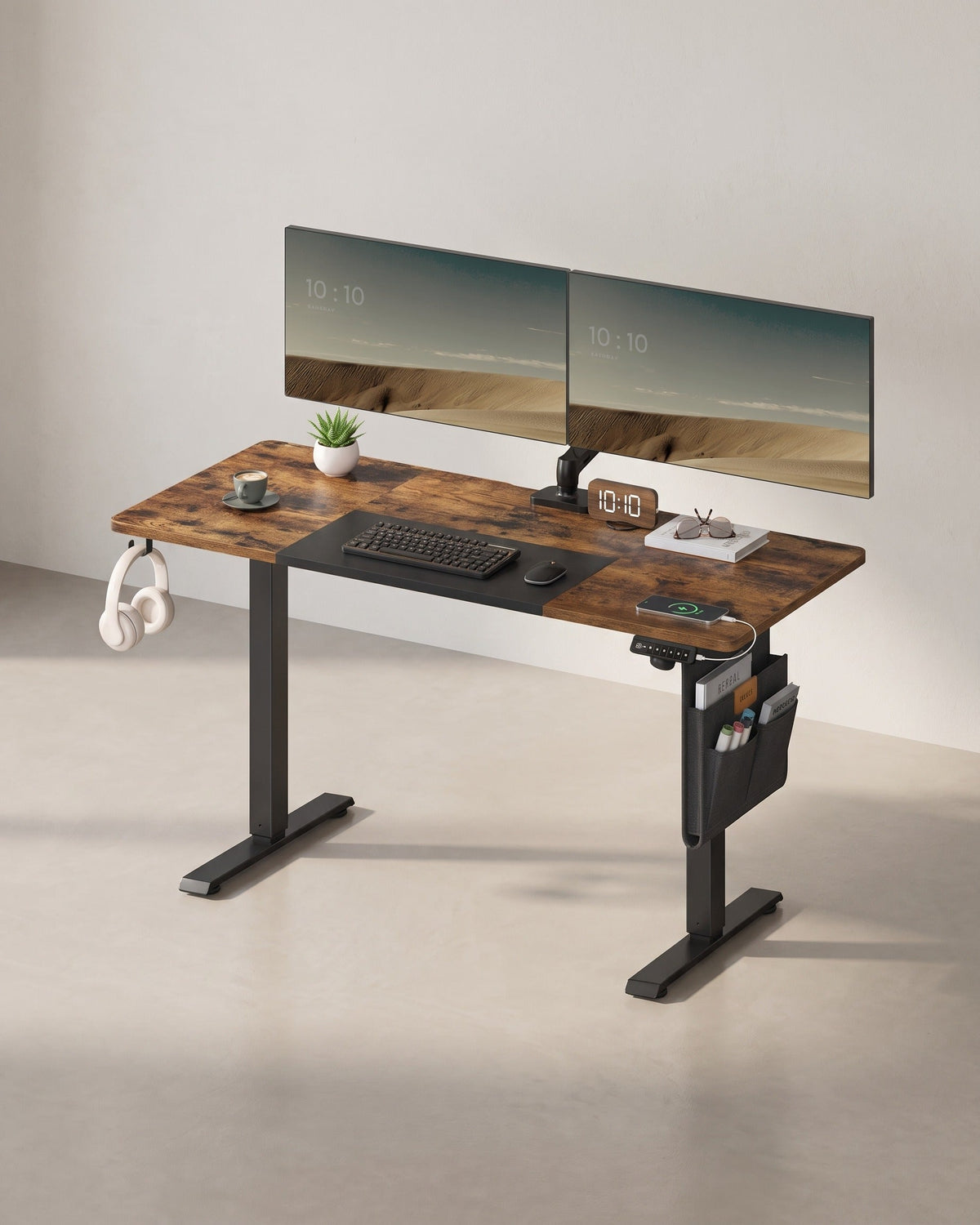 Elektrisch verstellbarer Schreibtisch - Stehpult - Ergonomischer Arbeitsplatz