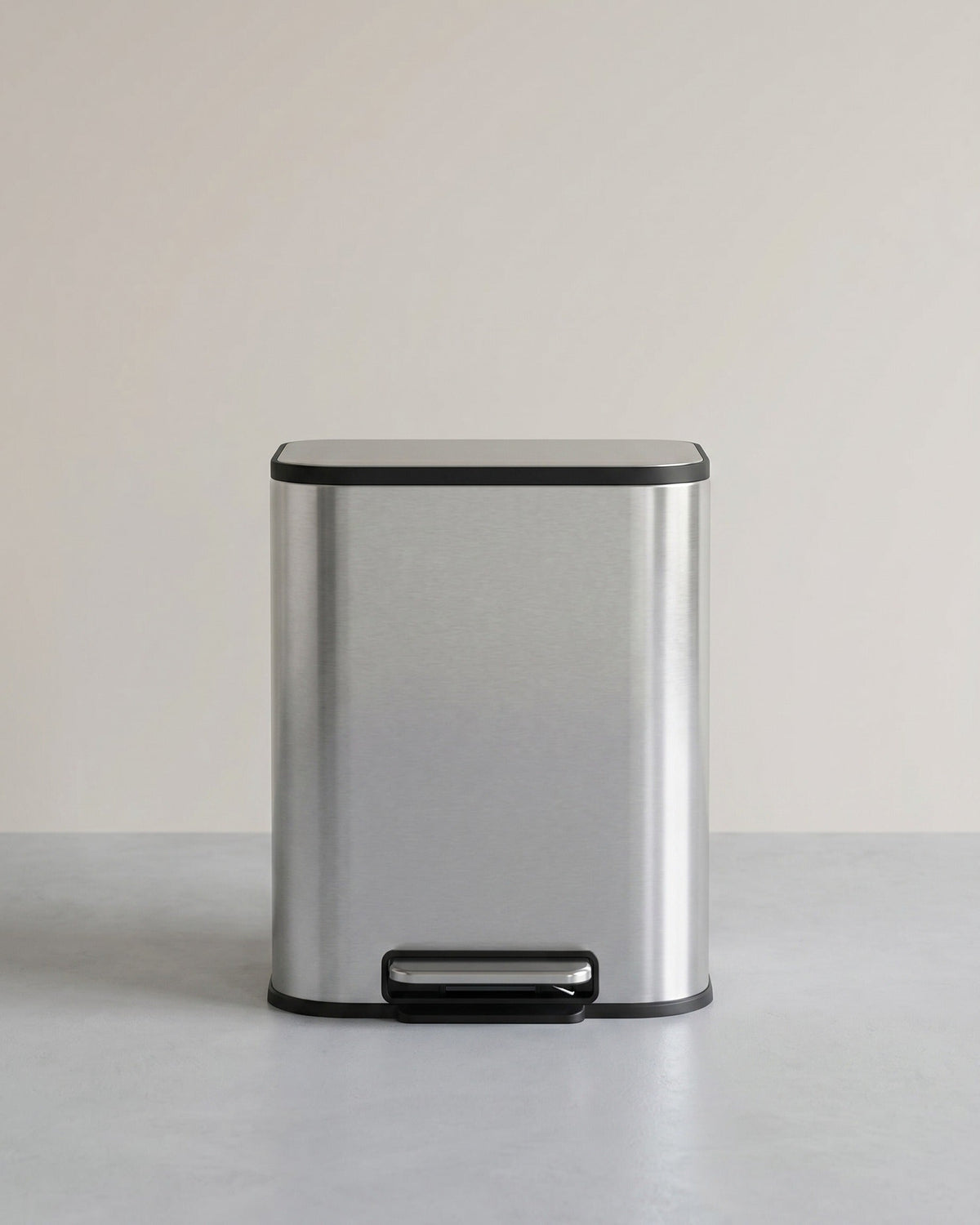 Mülleimer – 20 Liter – Pedal – Stahl – Softclose