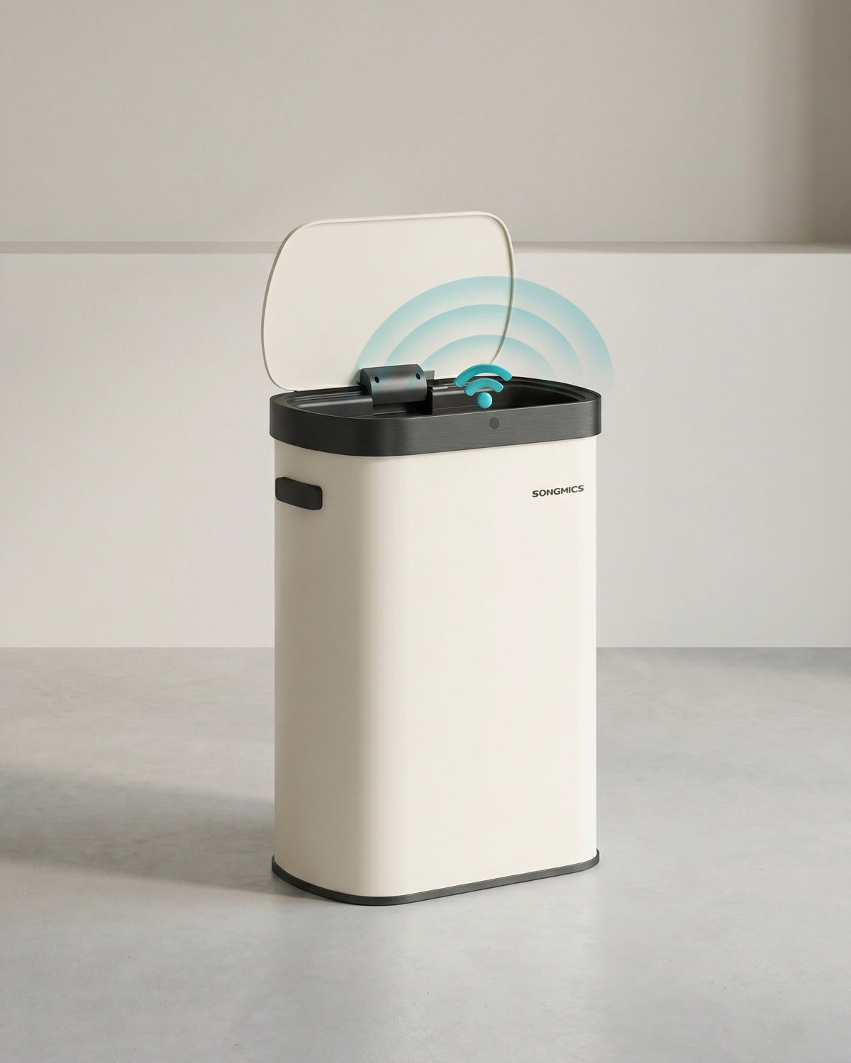 Großer Automatischer Mülleimer 50L - Mit Sensor Und Softclose-Deckel - Für Küche Oder Büro