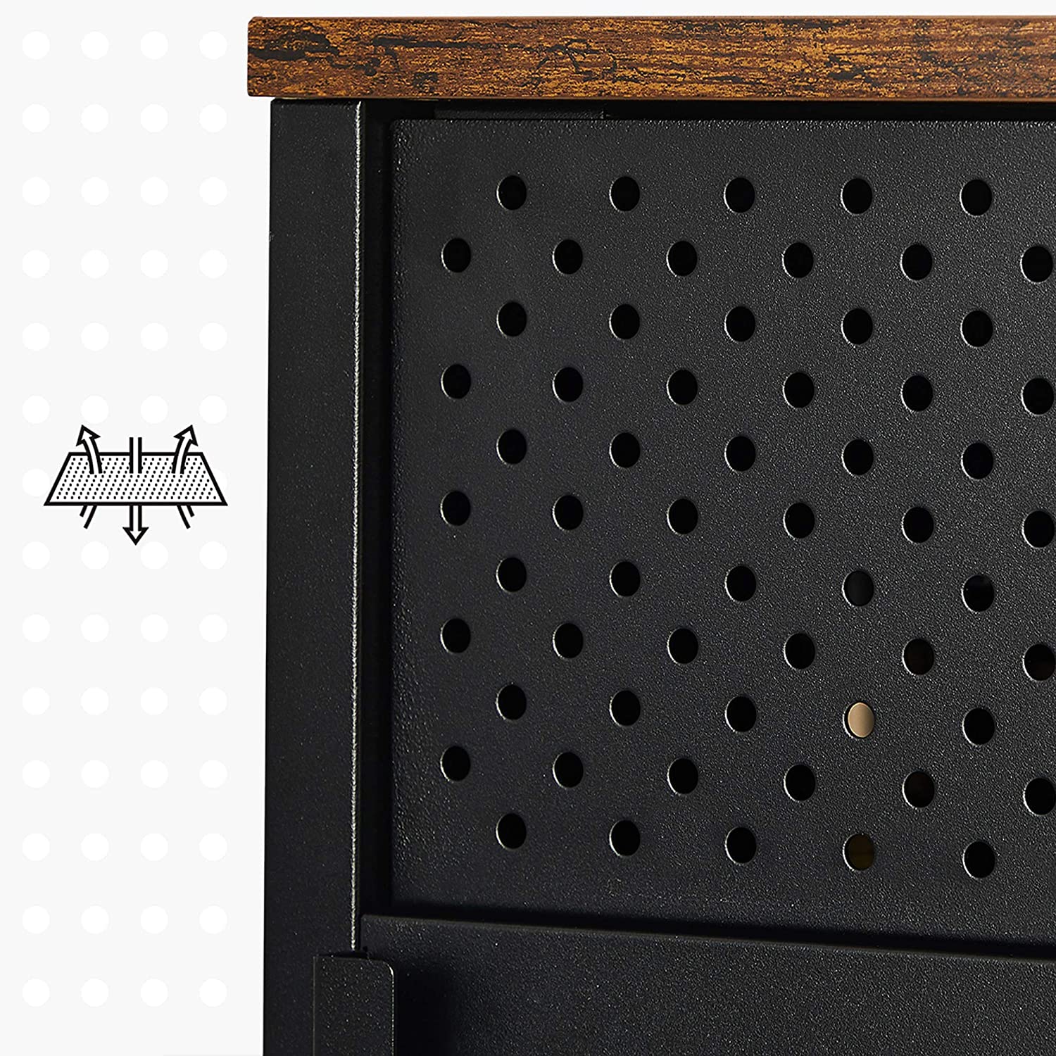 Stilvoller TV-Schrank mit Stauraum und Vintage-Design – TV-Schrank