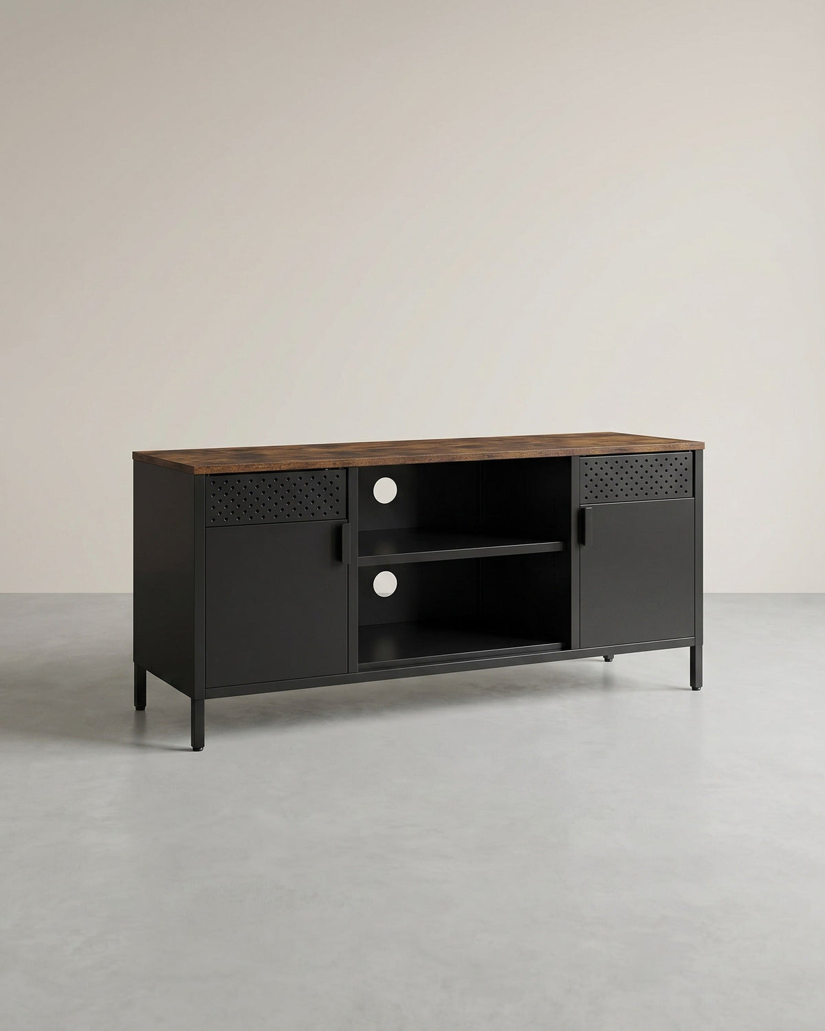 Stilvoller TV-Schrank mit Stauraum und Vintage-Design – TV-Schrank