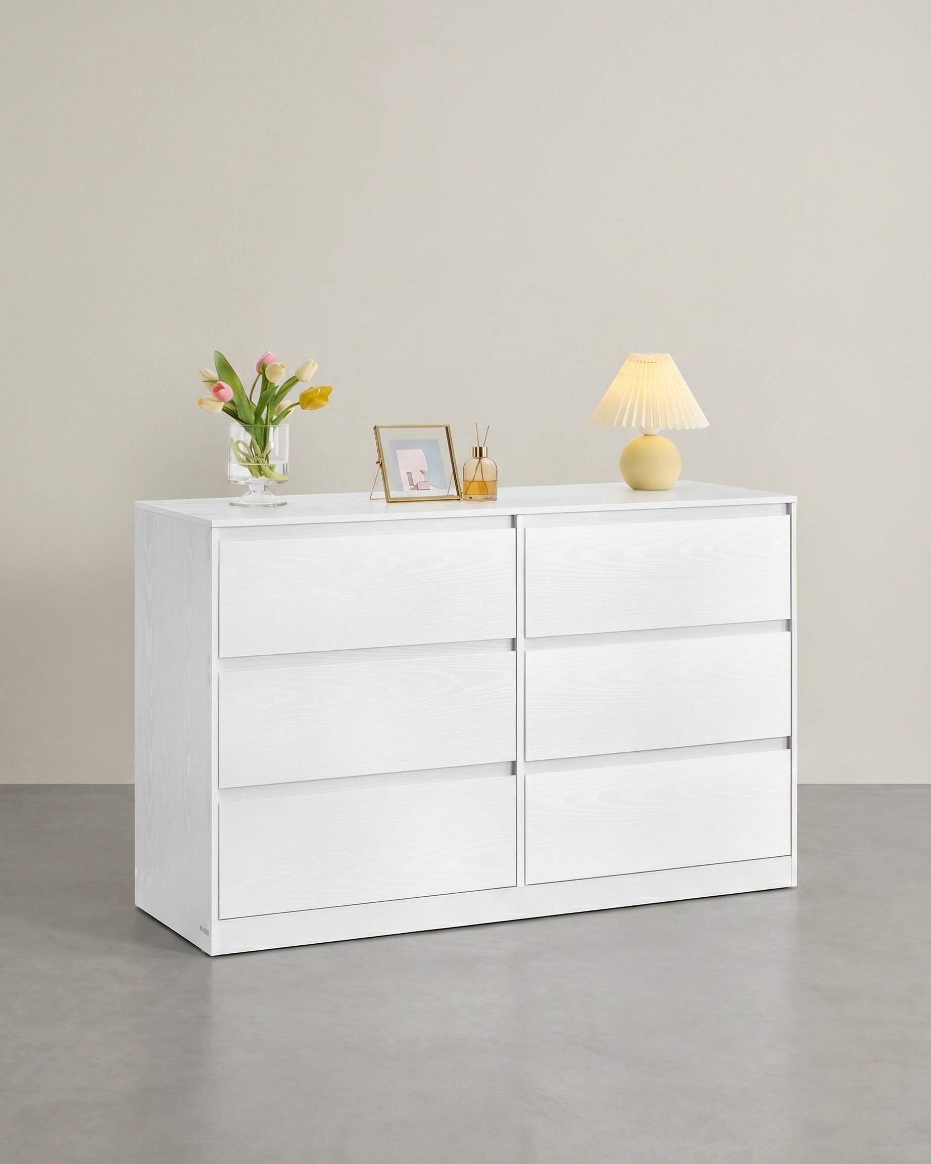 Moderne Kommode – 6 Schubladen – Anrichte – KAILYN-Kollektion