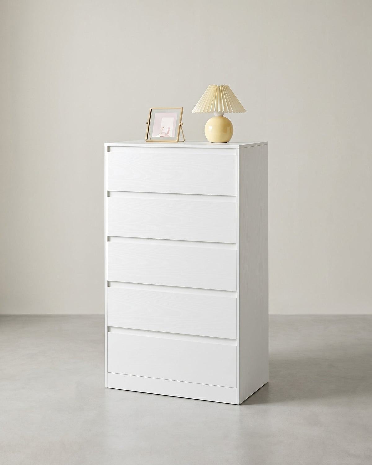 Sideboard - 5 Schubladen - 40 x 60 x 97 cm - Für Schlafzimmer Oder Flur