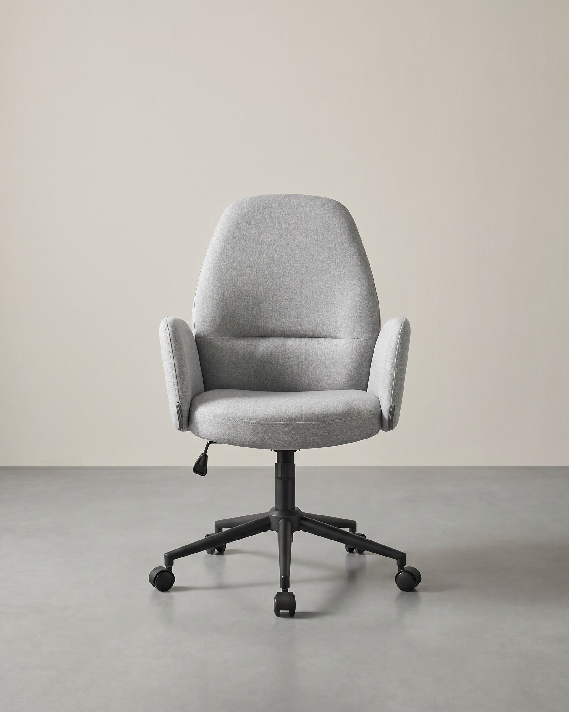 Ergonomischer Bürostuhl – Atmungsaktives Leinen-Mischgewebe – Verstellbar – Modernes Design – Bis 150 kg belastbar