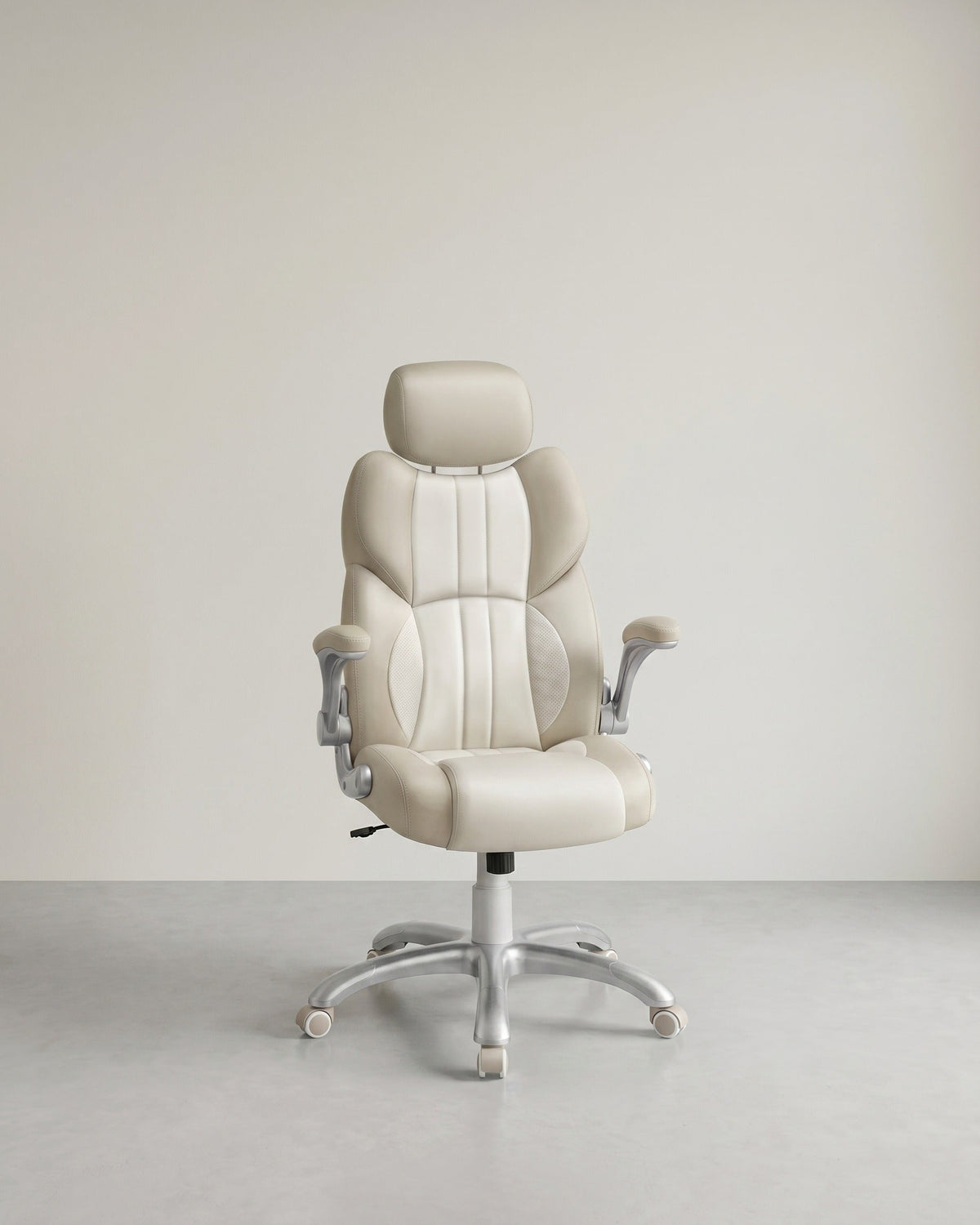 Ergonomischer Regiestuhl - Bürostuhl Leder - Belastbar bis 150 kg