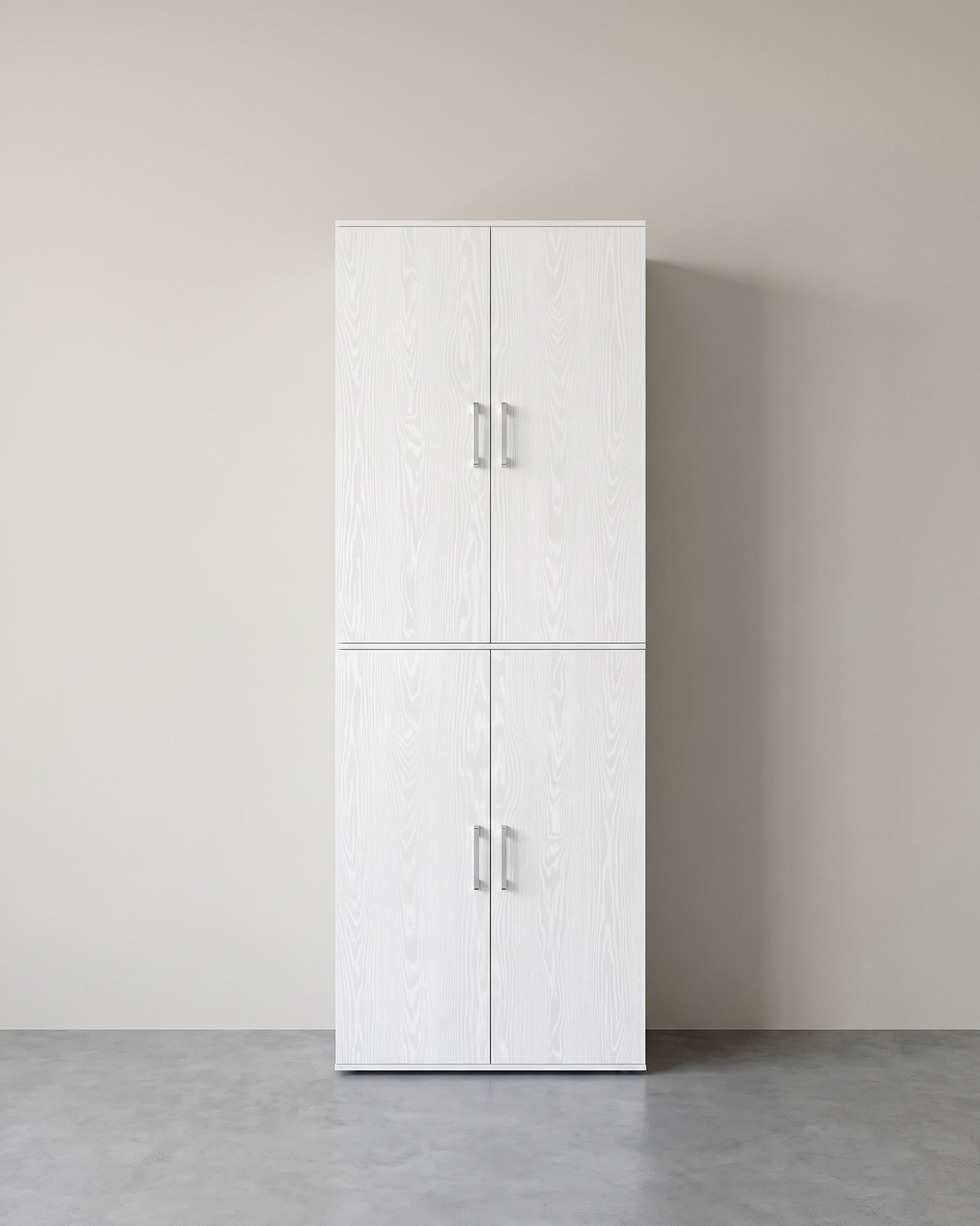 Aufbewahrungsschrank mit 4 Türen und 5 Fächern – Multifunktionsschrank – für Büro, Schlafzimmer und Wohnzimmer
