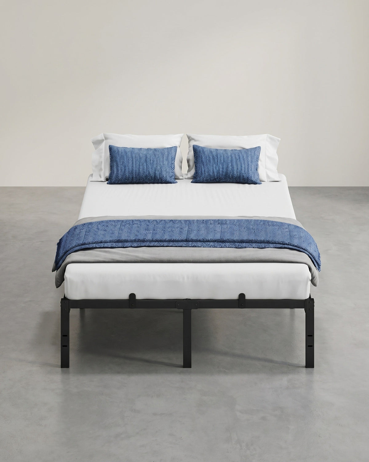 Bettgestell Metall 140x200 - Mit Stauraum - Modern Für Schlafzimmer
