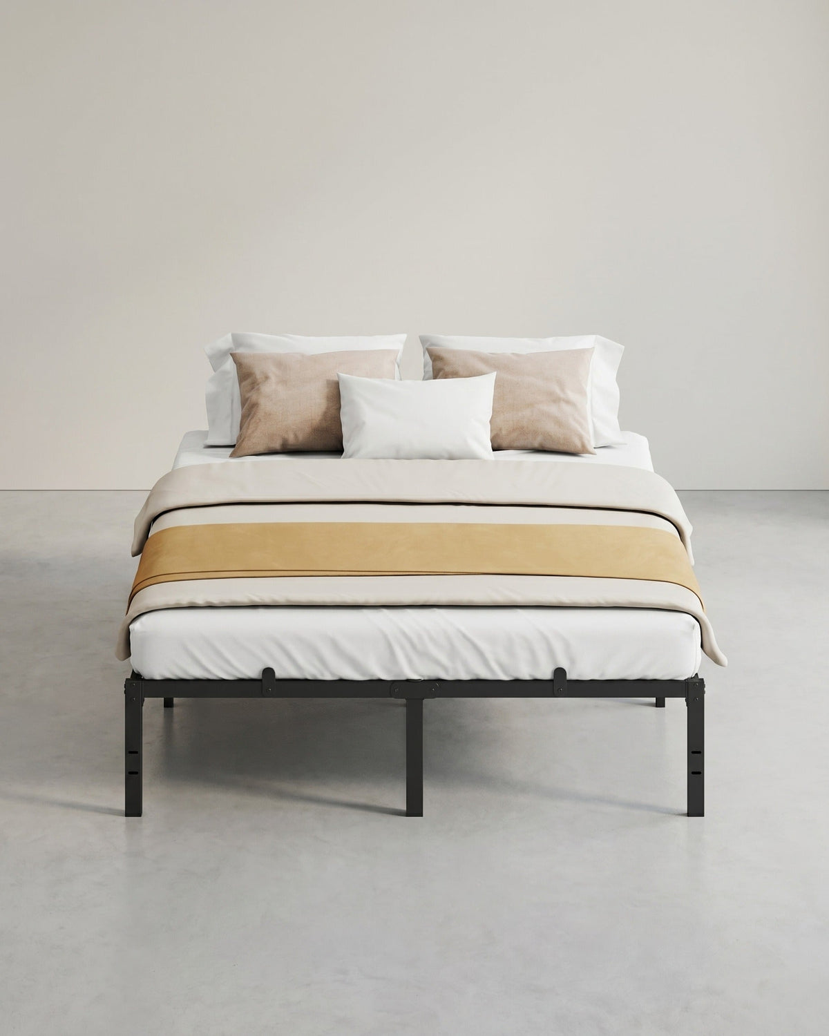 Bettgestell Metall 160x200 - Mit Stauraum - Modern Für Schlafzimmer