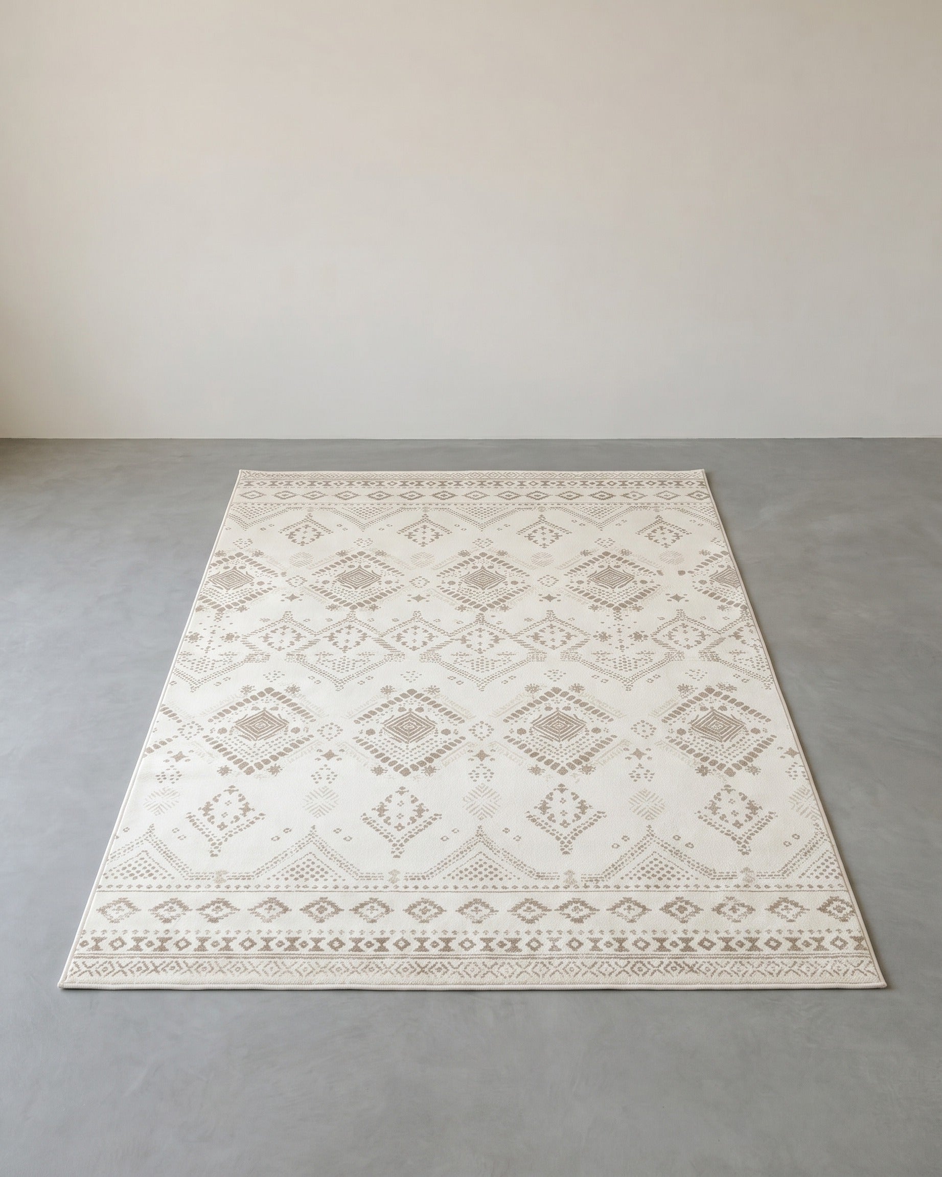 BOHO Teppich – Rutschfest & Waschbar – Polyester mit Filzschicht